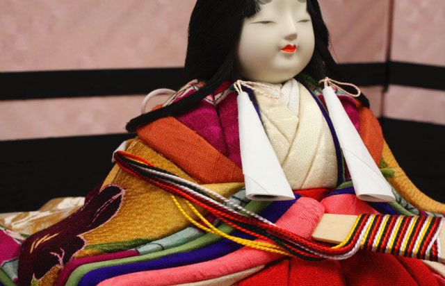⭐鈴木賢一作 木目込み 親王飾り雛人形⭐送料無料 - 雛人形・ひな祭り